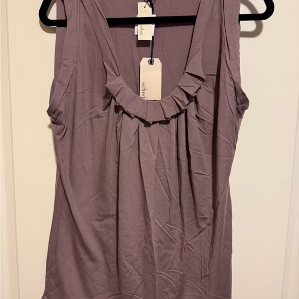 Mauve Wilfred Sleeveless Top
